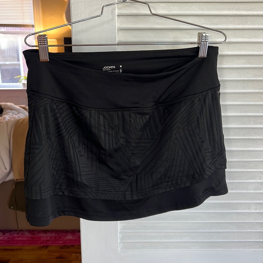 Jockey Black Tennis Skort (Size M)